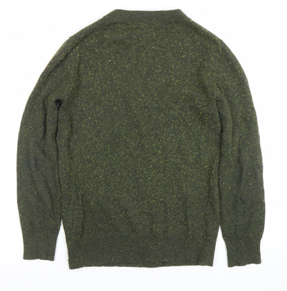Womens UK Size M J.Crew Mercantile Green Cardigan Jumper