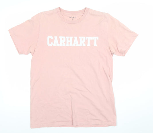 Mens UK Size M Carhartt Pink  T-Shirt