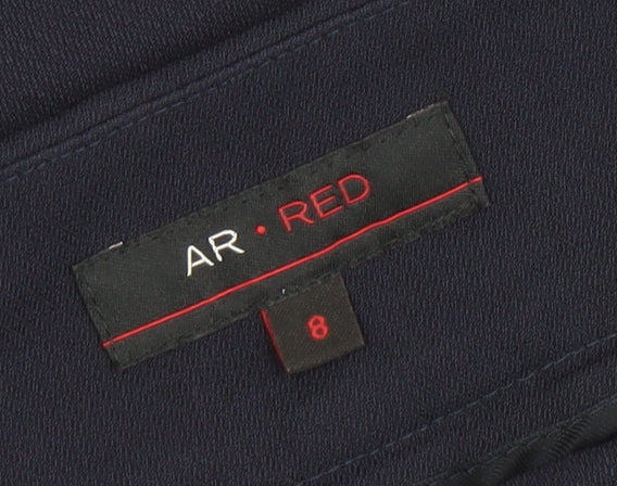 Womens UK Size 8 Austin Reed Regular Fit Business Formal Workwear Blue Trousers