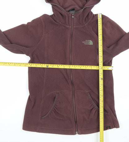 Womens UK Size S The North Face Brown Fleece