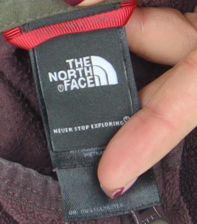 Womens UK Size S The North Face Brown Fleece