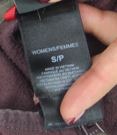 Womens UK Size S The North Face Brown Fleece