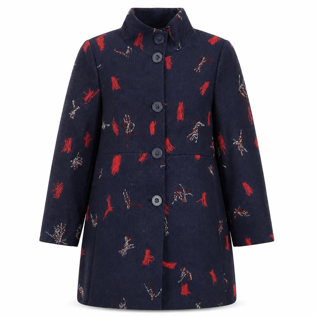 Womens UK Size 14 Gerard Blue Overcoat