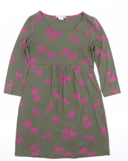 Womens UK Size 10 Boden Fit & Flare Dress