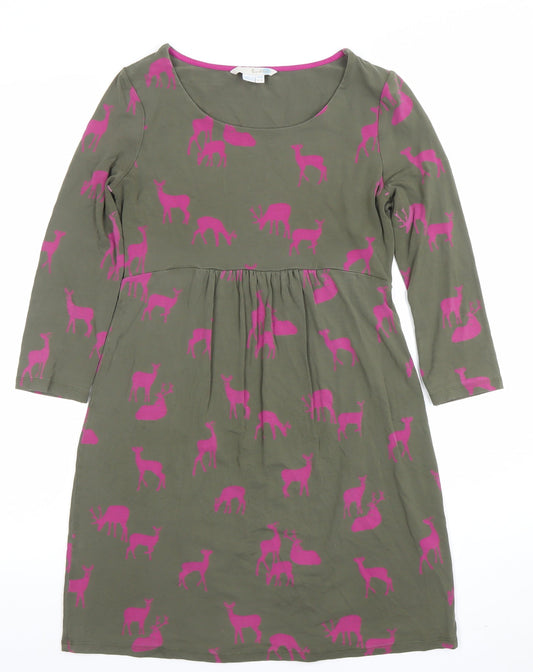 Womens UK Size 10 Boden Fit & Flare Dress