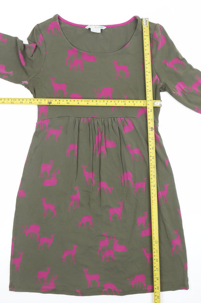 Womens UK Size 10 Boden Fit & Flare Dress