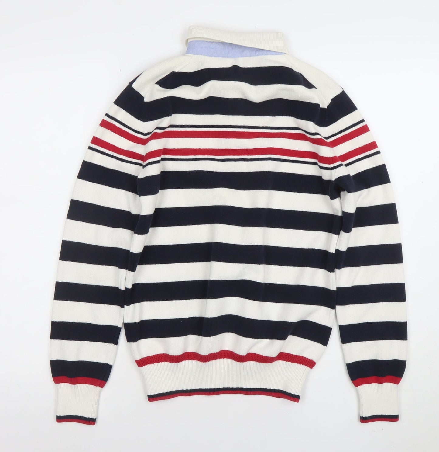 Boys UK Size M Bean Pole Multicoloured Henley Jumper