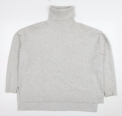 Womens UK Size XS Tommy Jeans Grey Pullover Jumper