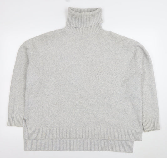 Womens UK Size XS Tommy Jeans Grey Pullover Jumper