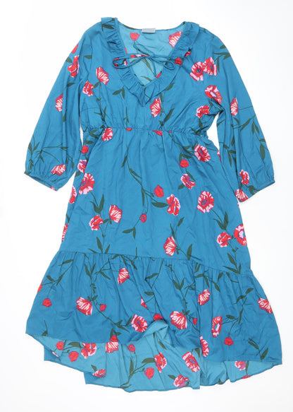Womens UK Size L mama licious A-Line Dress