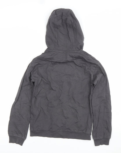 Girls UK Size 10-11 Years Miso Black Pullover Hoodie