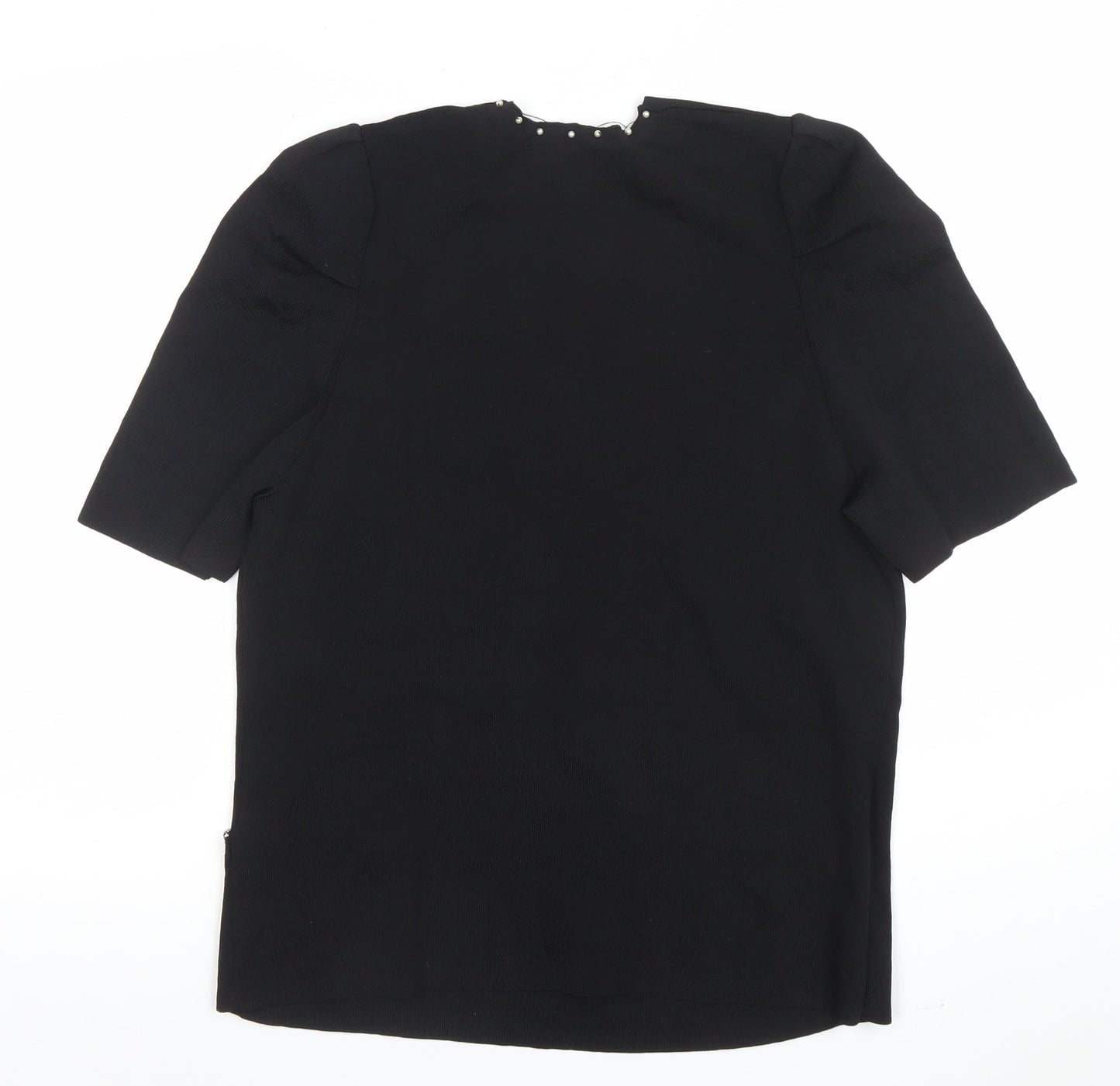 Womens UK Size 20 NEXT Black Wrap Blouse