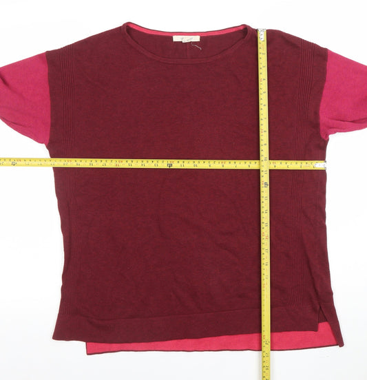 Womens UK Size 12 Wallis Red Pullover Jumper
