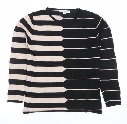 Womens UK Size S Annabelle Black Pullover Jumper