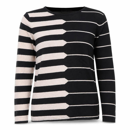 Womens UK Size S Annabelle Black Pullover Jumper