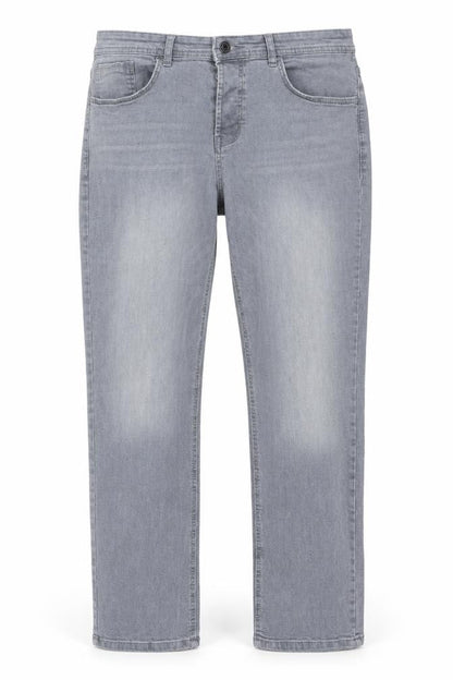 Mens UK Size L denim co Relaxed Fit Straight Grey Jeans