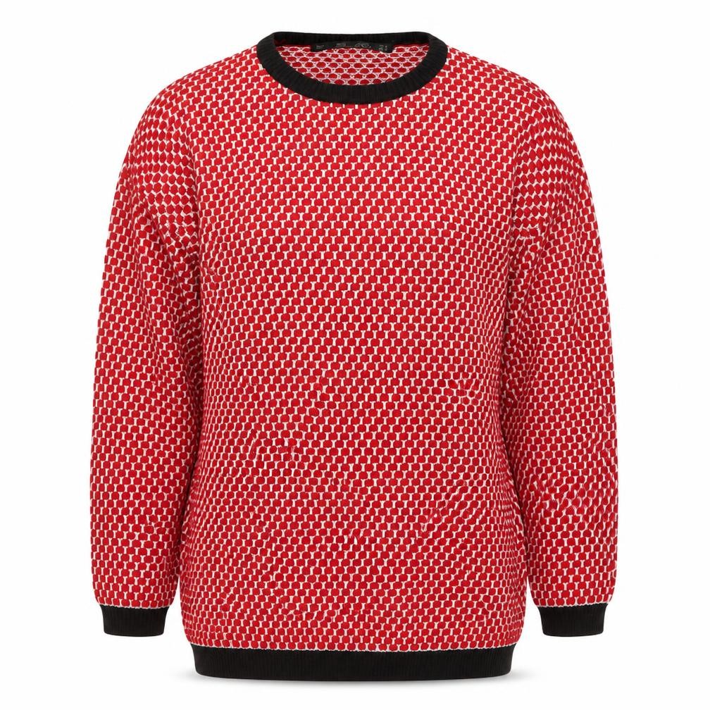 Womens UK Size 8 Zara Red Pullover Jumper