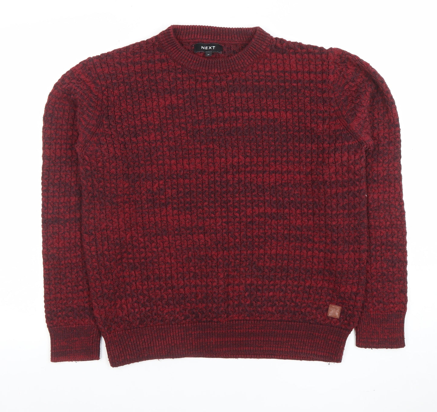 Womens UK Size S NEXT Red Pullover Jumper