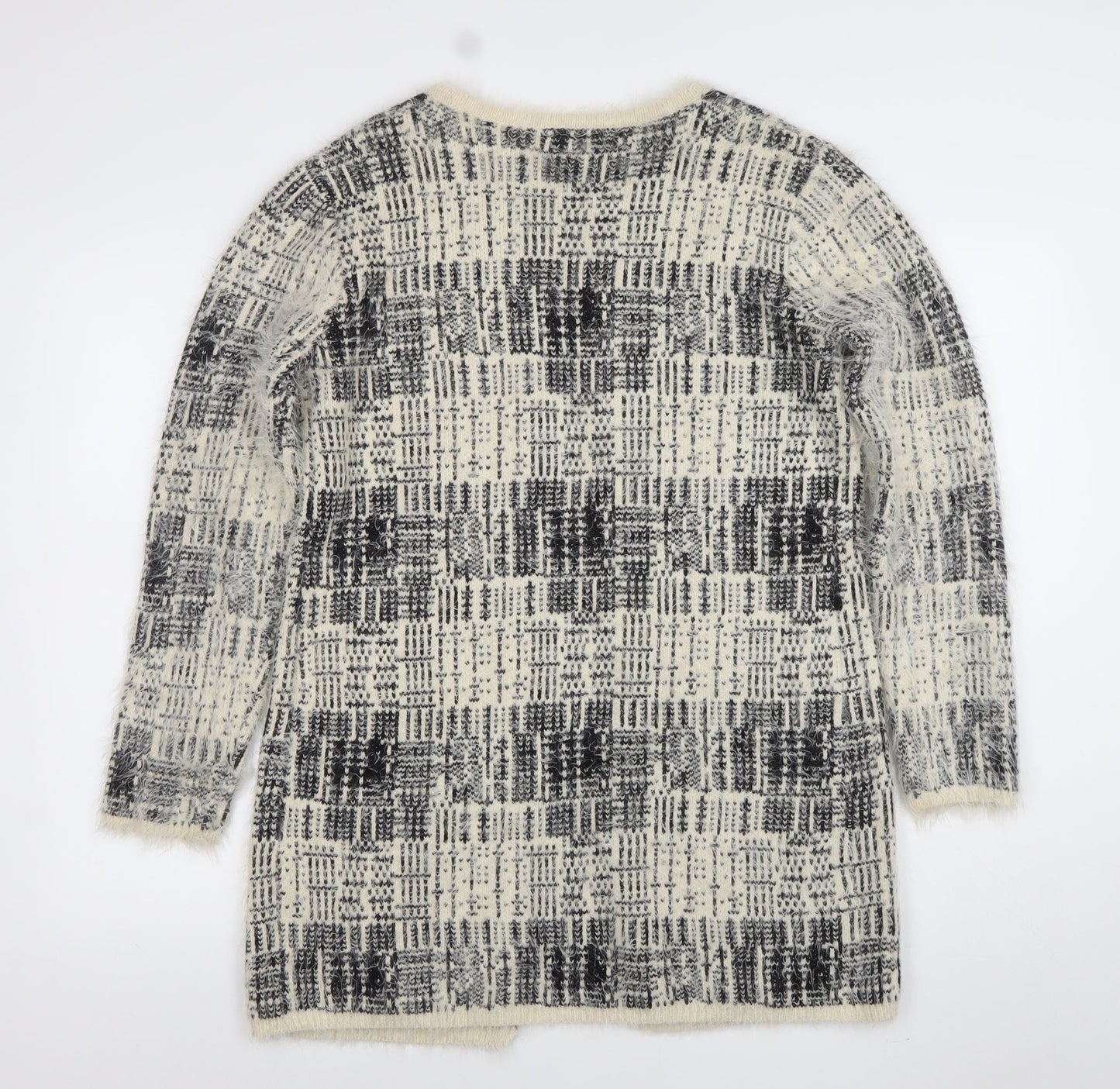 Womens UK Size 12 Roman Grey Cardigan Jumper