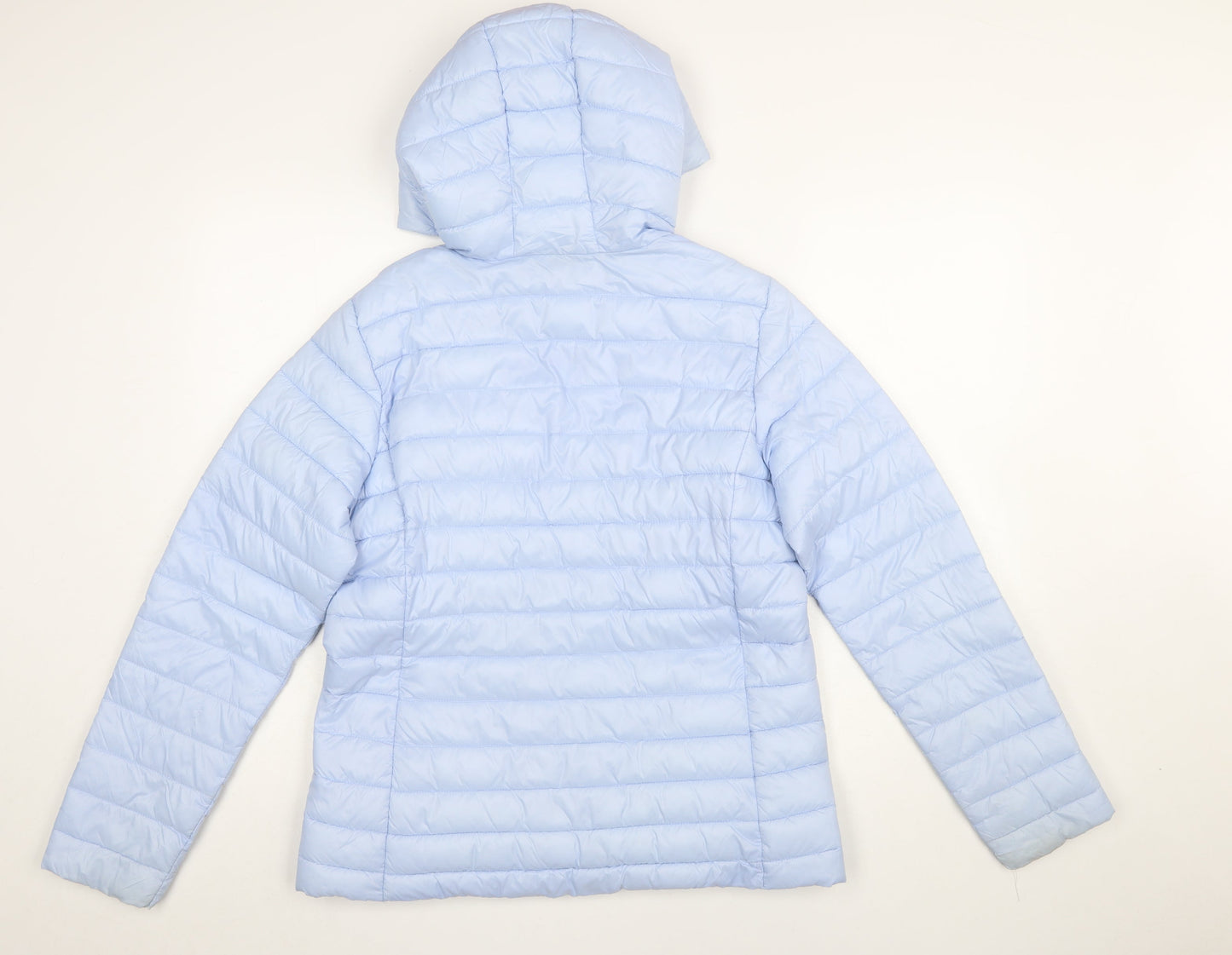 Womens UK Size 12 Dunnes Stores Blue Puffer Jacket