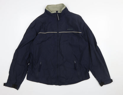 Mens UK Size M Ben Sherman Blue Windbreaker Coat
