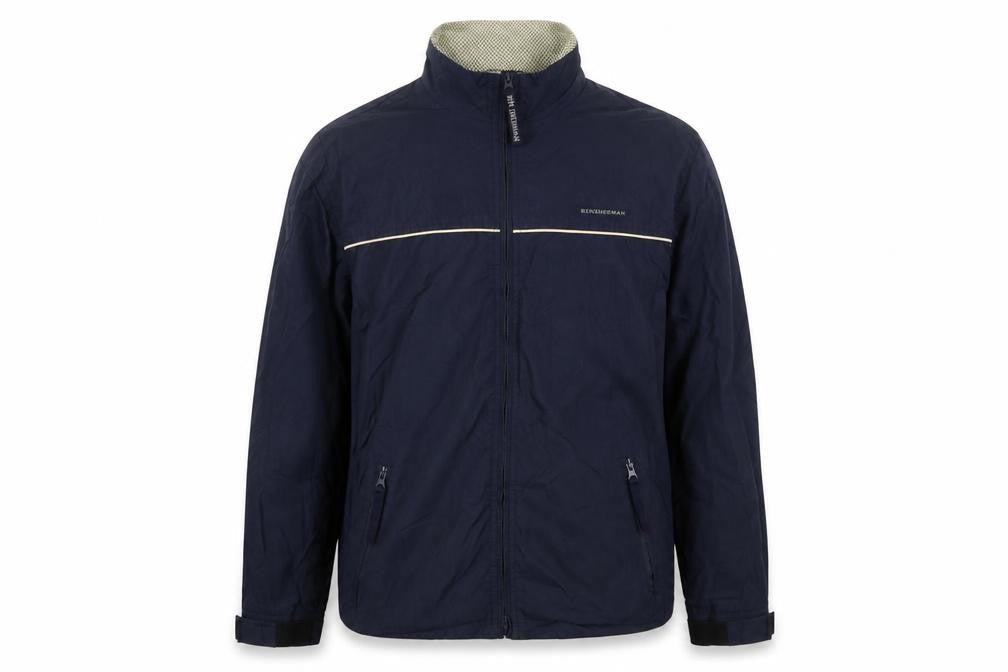 Mens UK Size M Ben Sherman Blue Windbreaker Coat