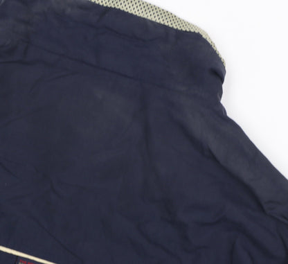 Mens UK Size M Ben Sherman Blue Windbreaker Coat