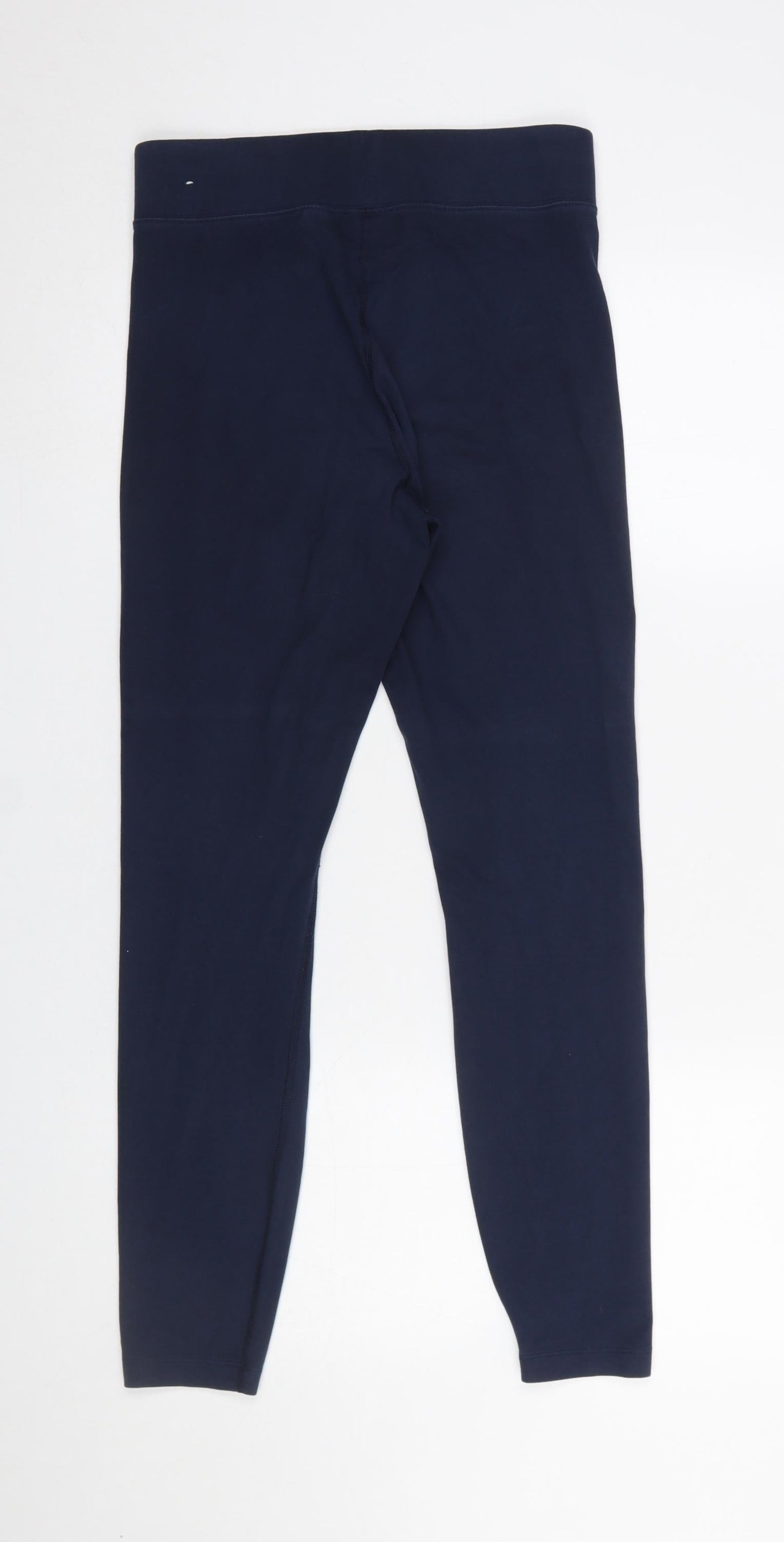 Womens UK Size M Nike Slim Fit Leggings Blue Leggings