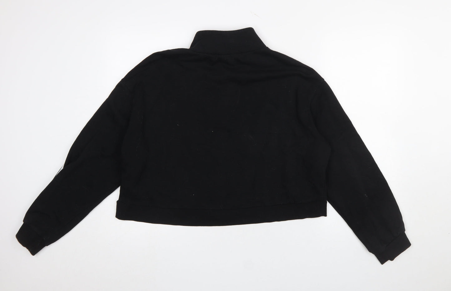 Womens UK Size L H&M Black Pullover Sweatshirt