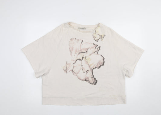 Womens UK Size S AllSaints Beige Pullover Sweatshirt