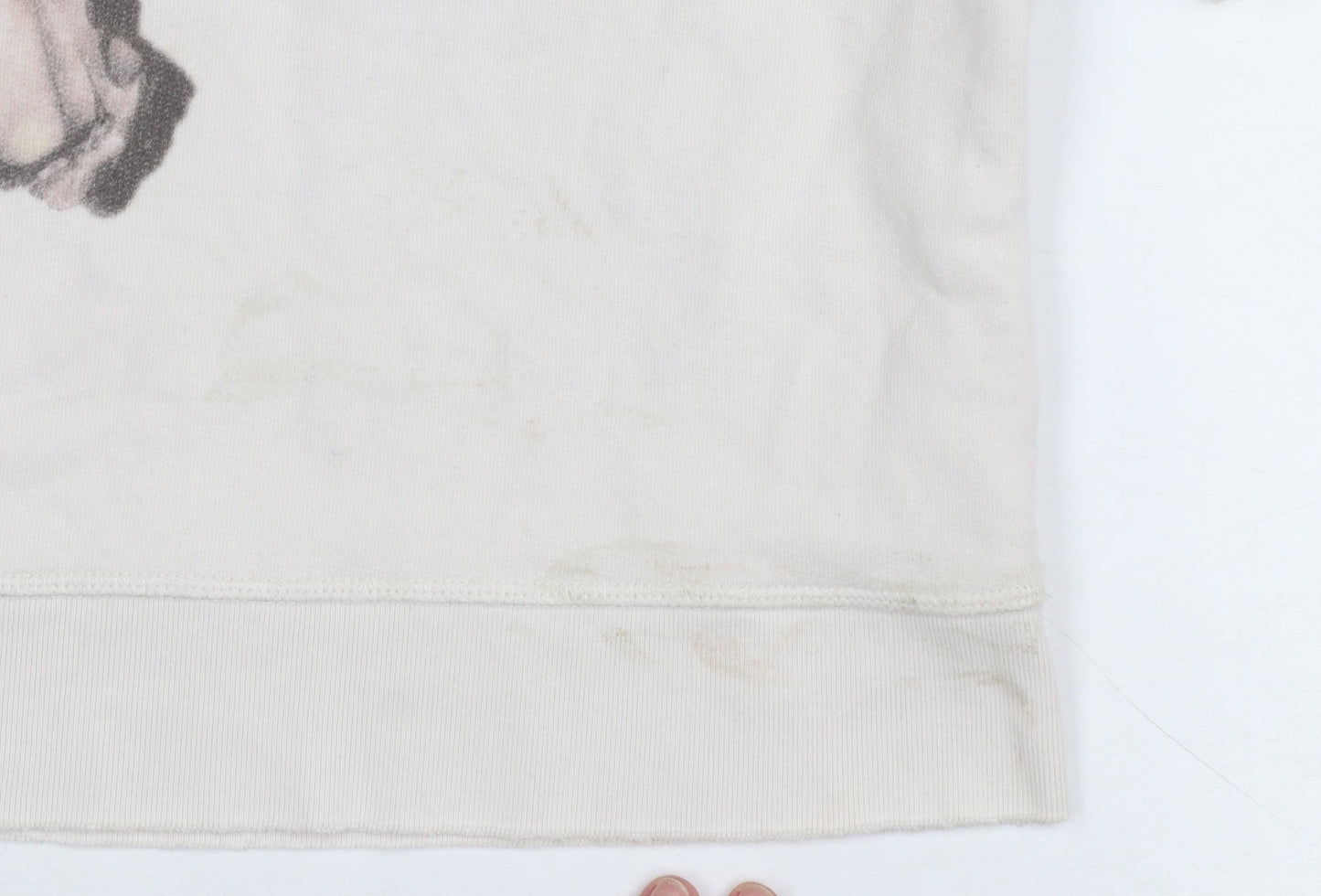 Womens UK Size S AllSaints Beige Pullover Sweatshirt