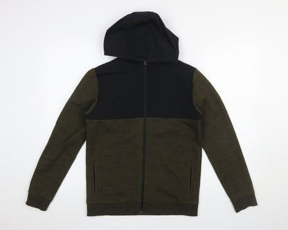 Boys UK Size 12-13 Years Marks and Spencer Green Track Jacket