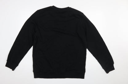 F&F Women's Black Halloween Spooky Squad Sweatshirt Size L
