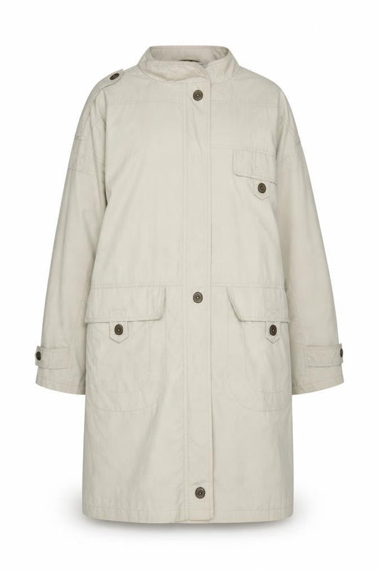 Womens UK Size 14 House of Fraser Beige Overcoat