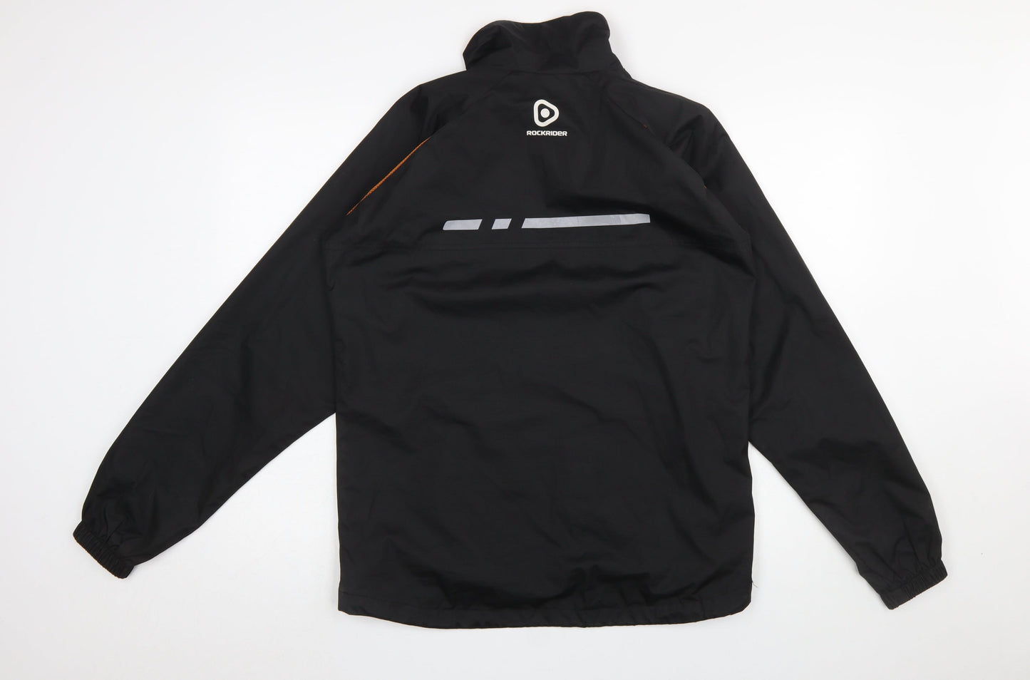 Mens UK Size S Rockrider Black Windbreaker Coat