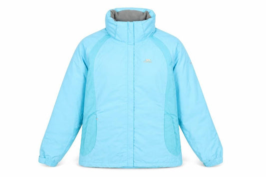 Womens UK Size M Trespass Blue Puffer Jacket