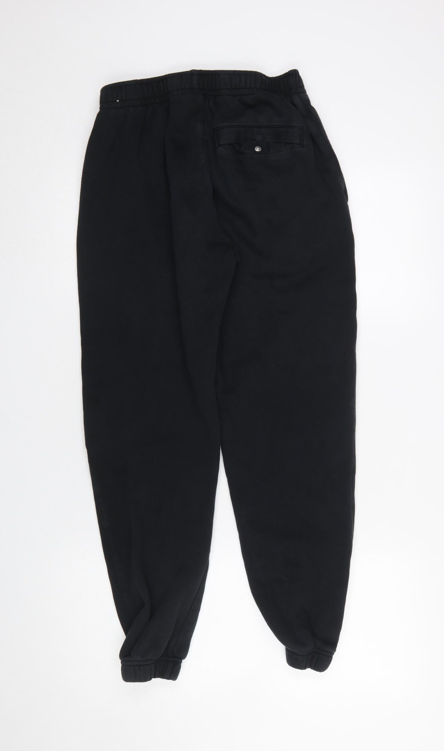 Womens UK Size S Nike Regular Fit Jogger Black Trousers