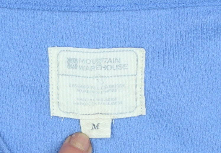 Womens UK Size M Mountain Warehouse Blue Pullover Sweatshirt
