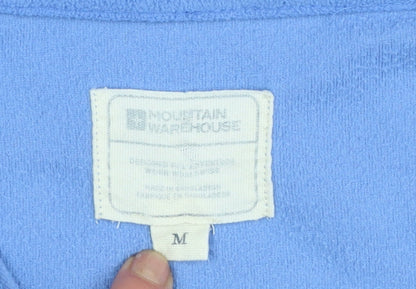 Womens UK Size M Mountain Warehouse Blue Pullover Sweatshirt