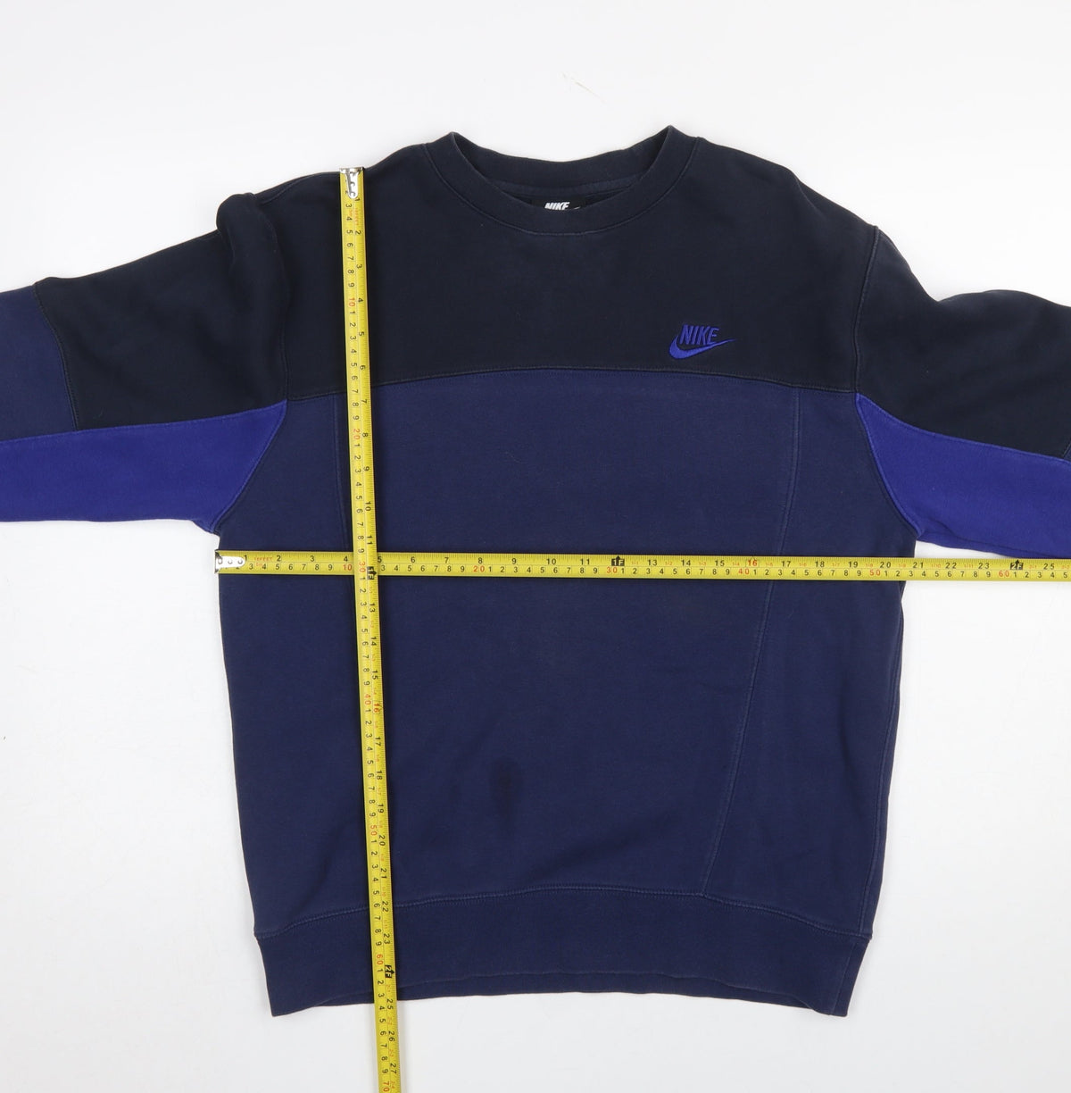 Mens UK Size S Nike Blue Pullover Sweatshirt