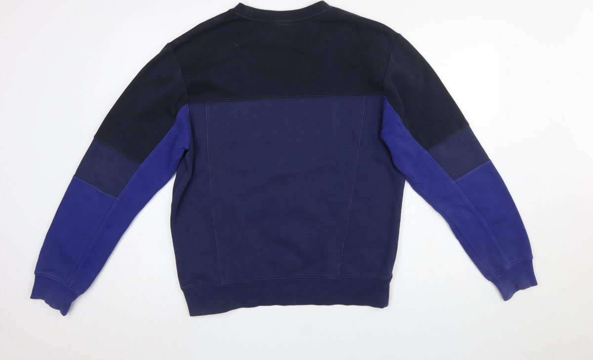 Mens UK Size S Nike Blue Pullover Sweatshirt