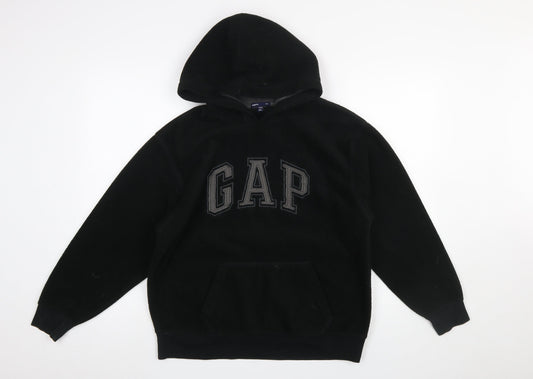 Boys UK Size 10-11 Years Gap Black Pullover Hoodie