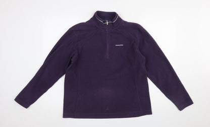 Womens UK Size 12 Craghoppers Purple Pullover Sweatshirt