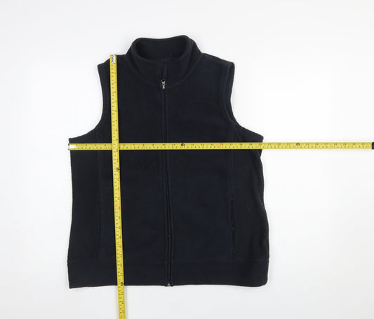 Womens UK Size M BM Black Basic Jacket