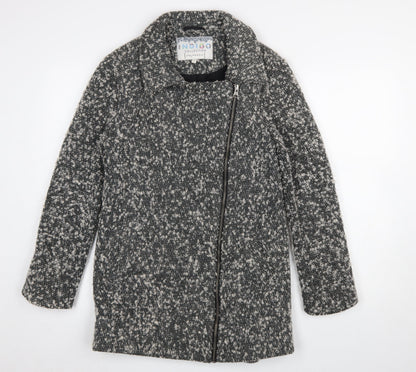 Womens UK Size 8 Marks and Spencer Grey Overcoat