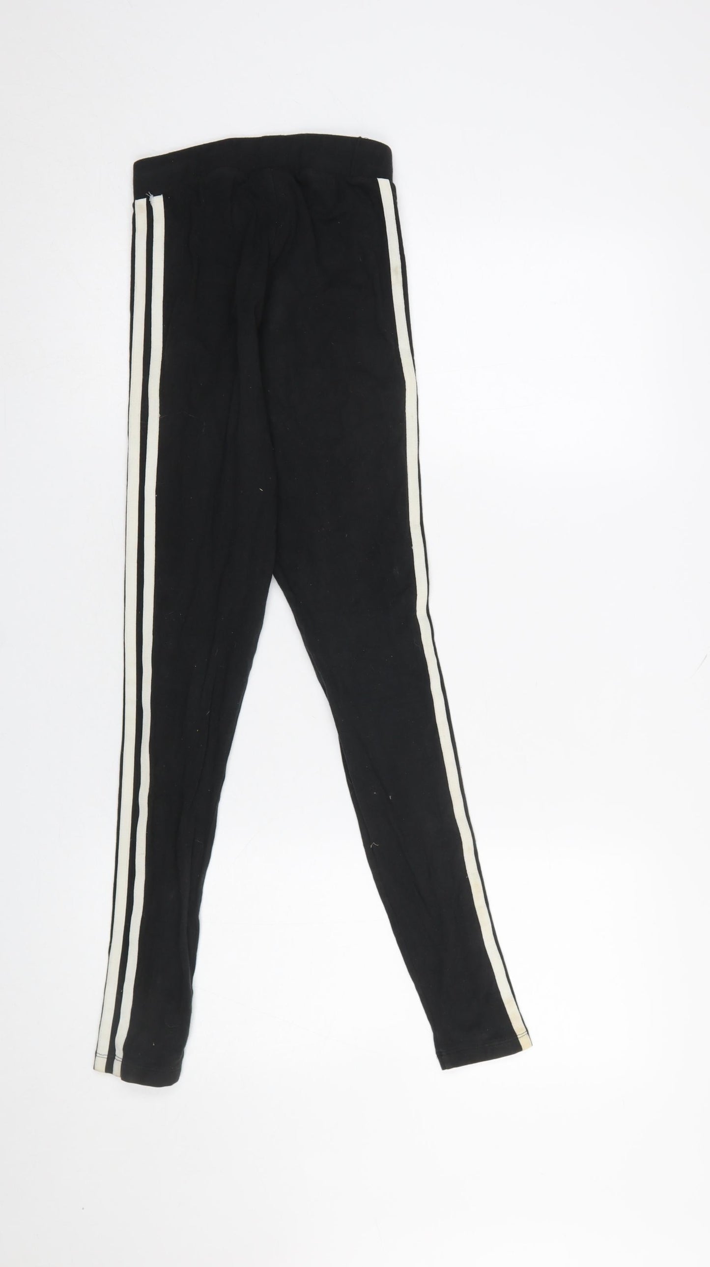 Womens UK Size 4 adidas Slim Fit Leggings Black Leggings