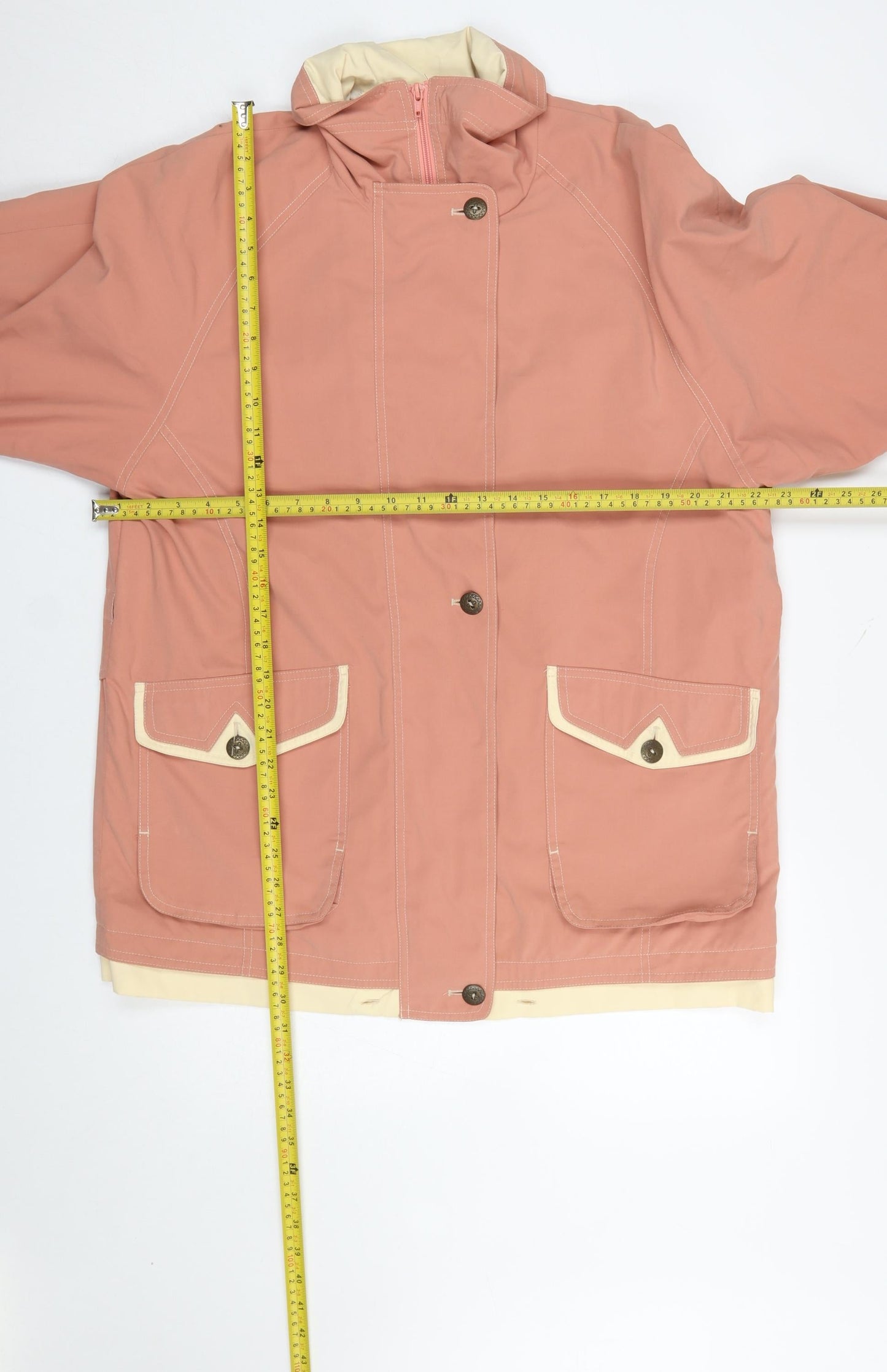 Womens UK Size 14 Panache Pink Rain Coat