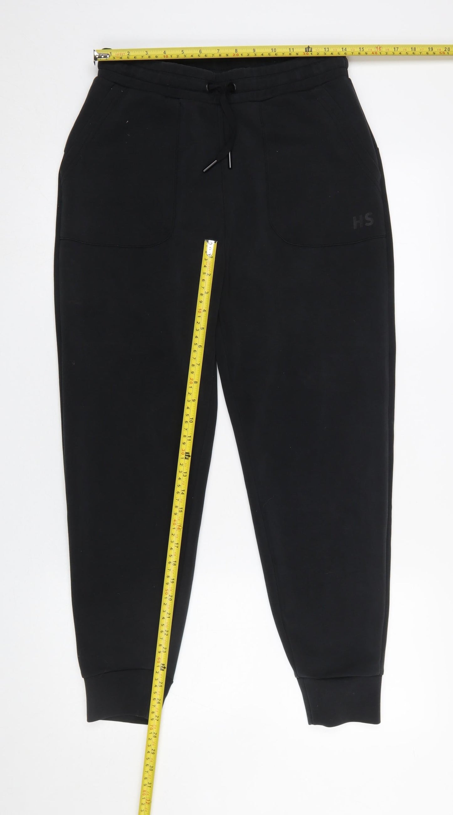 Womens UK Size S Helen Steele x Dunnes Stores Regular Fit Jogger Black Trousers