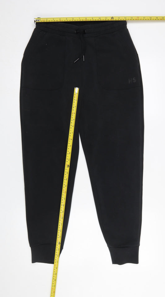 Womens UK Size S Helen Steele x Dunnes Stores Regular Fit Jogger Black Trousers