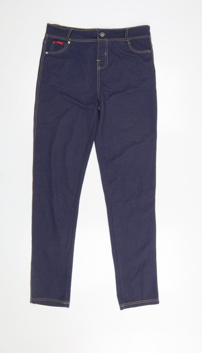Womens UK Size 12 Lee Cooper Slim Fit Skinny Blue Jeans